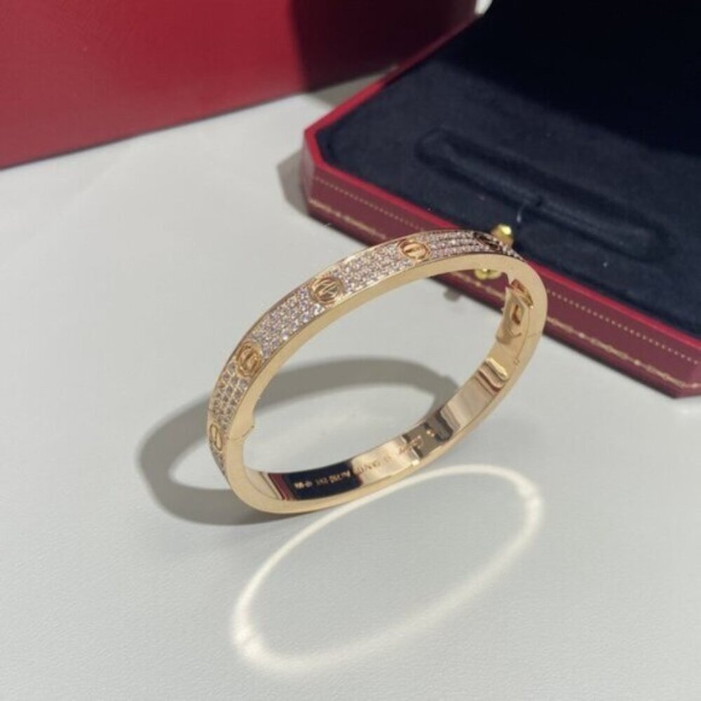 Cartier full diamond bracelet